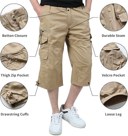 H.D Molecule 3/4 Shorts